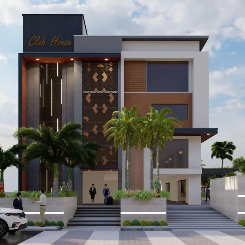Club House from Front View